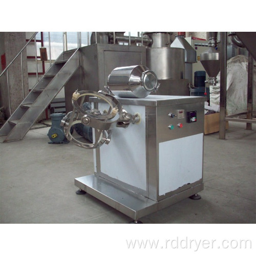 Three Dimensional Rotary Mixer for Mixing Crude Medicine Powder